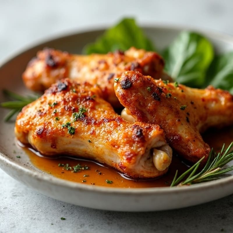 Crispy Herb-Roasted Turkey Wings