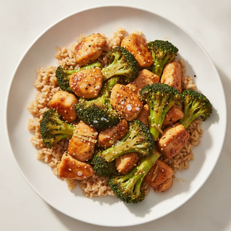 Teriyaki Chicken and Broccoli Stir-Fry