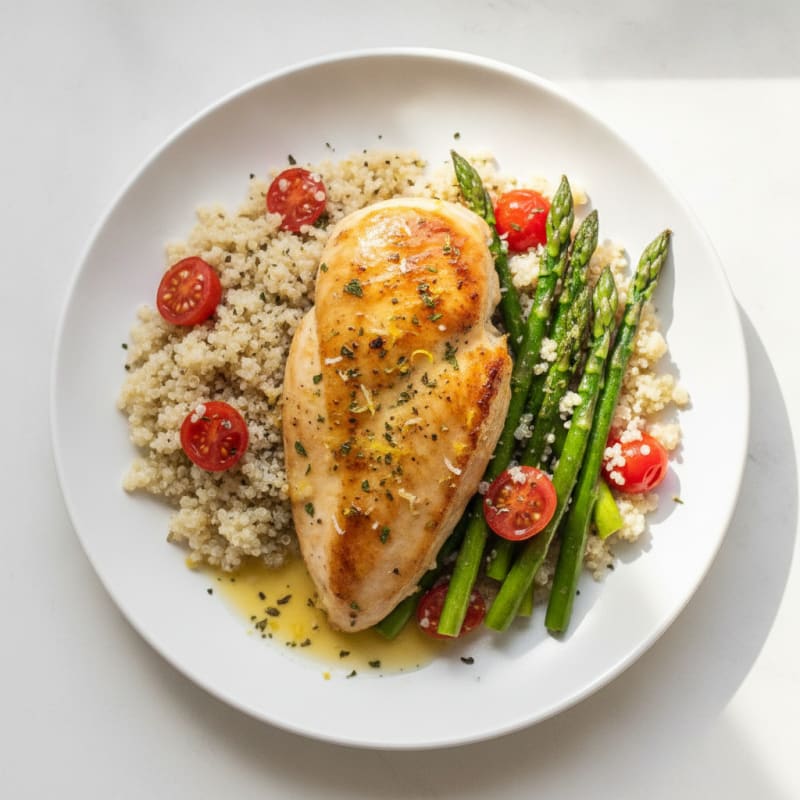 Lemon-Herb Roasted Chicken Breast