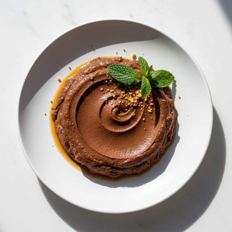 Silky Cottage Cheese Chocolate Pudding