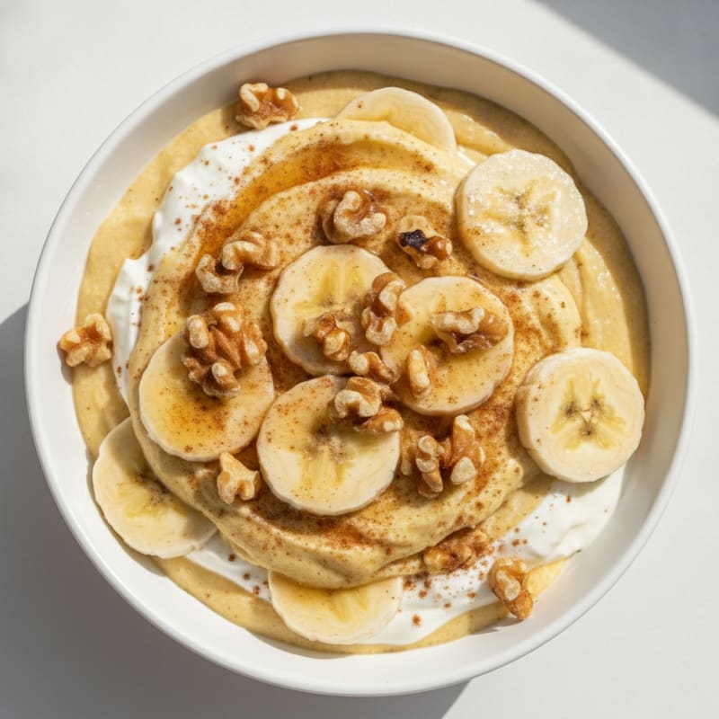 Banana Protein Pudding Parfait