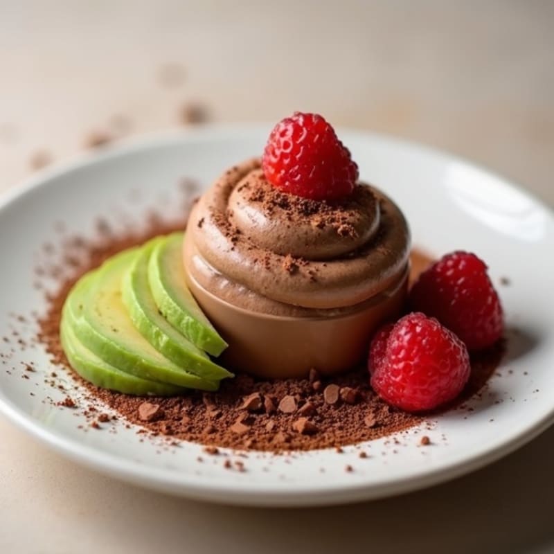 Chocolate Protein Mousse with Greek Yogurt