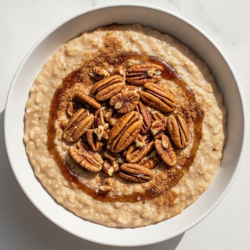 Maple Pecan Oatmeal Bowl