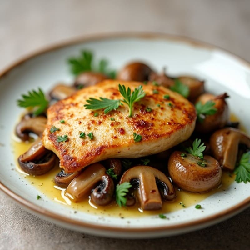 Garlic Butter Seared Mushroom Medley