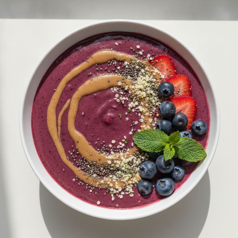 Mixed Berry Smoothie Bowl