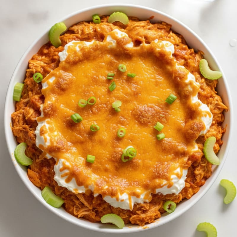 Buffalo Chicken Dip with Cream Cheese