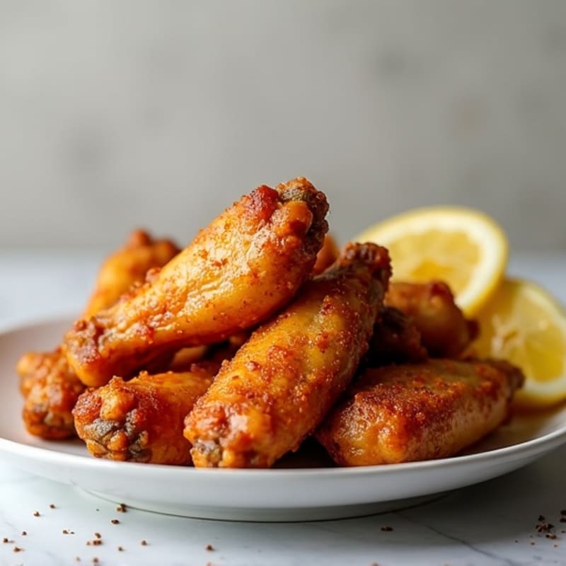 Crispy Honey Glazed Chicken Wings