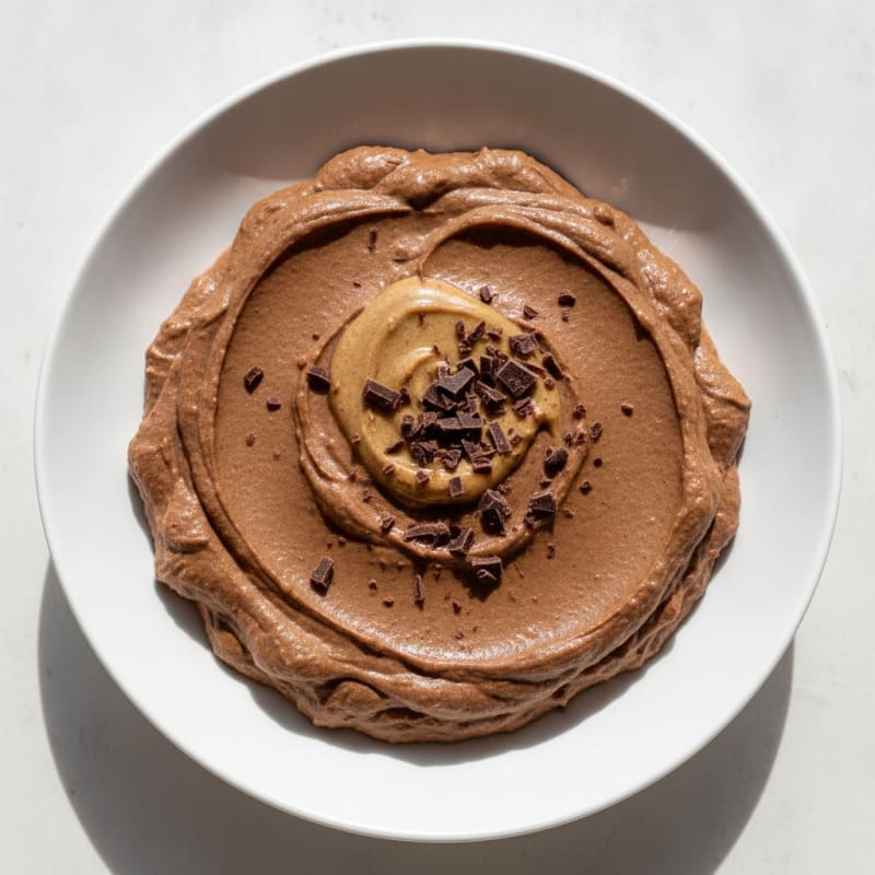 Cottage Cheese Chocolate Protein Pudding
