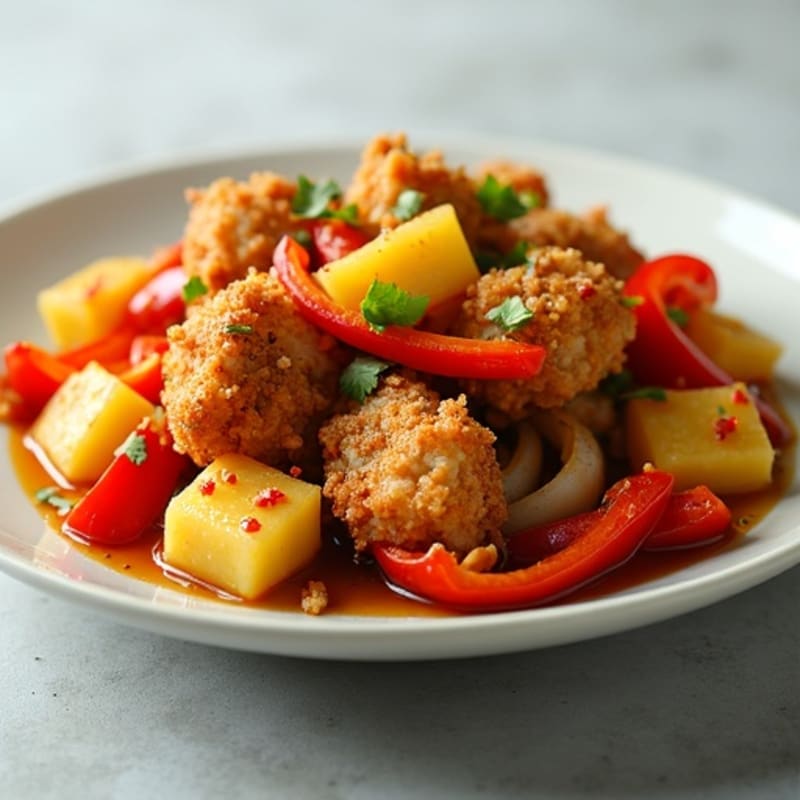 Crispy Sweet & Sour Chicken Stir-Fry
