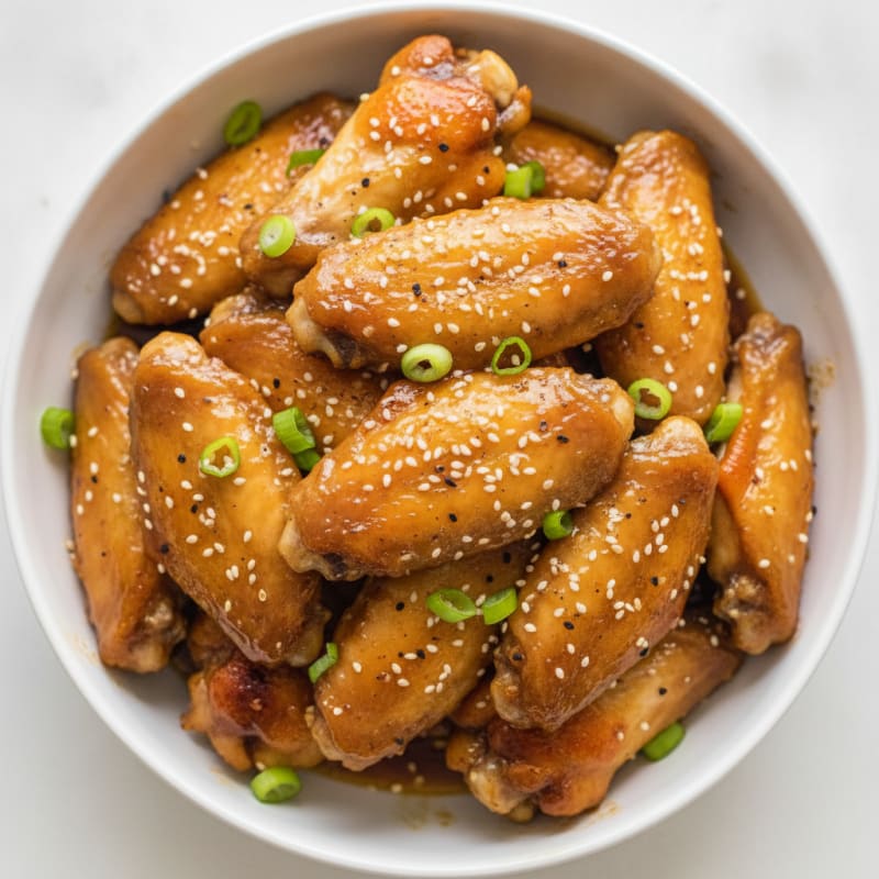 Honey-Glazed Chicken Wings