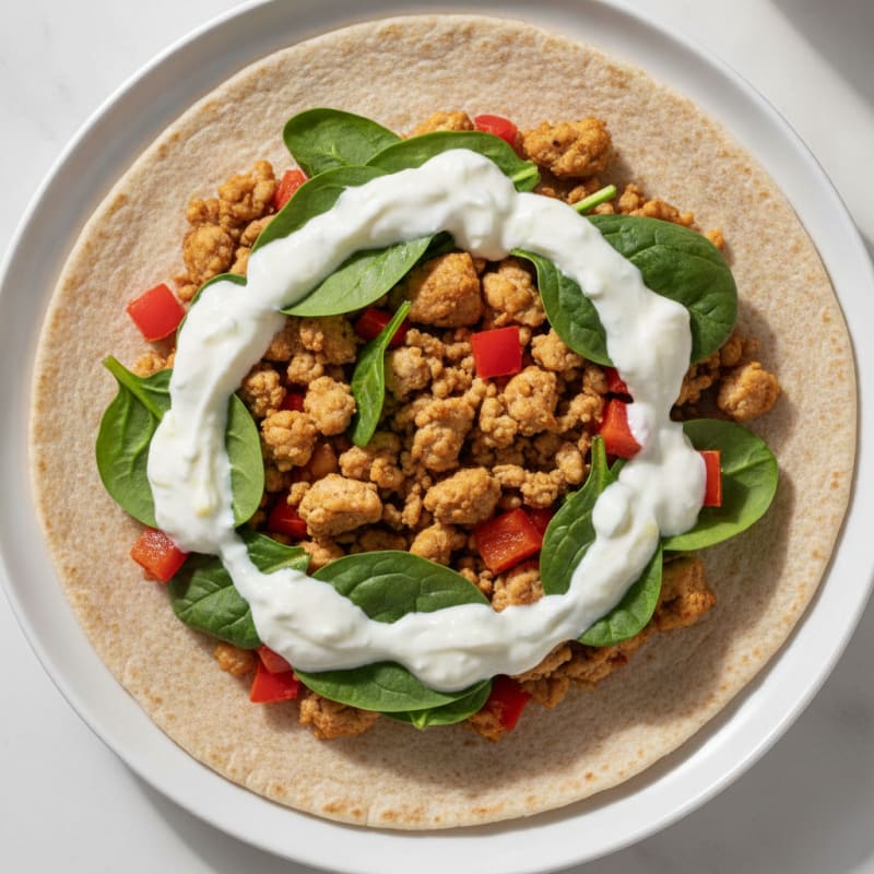 Turkey and Veggie Protein Wrap