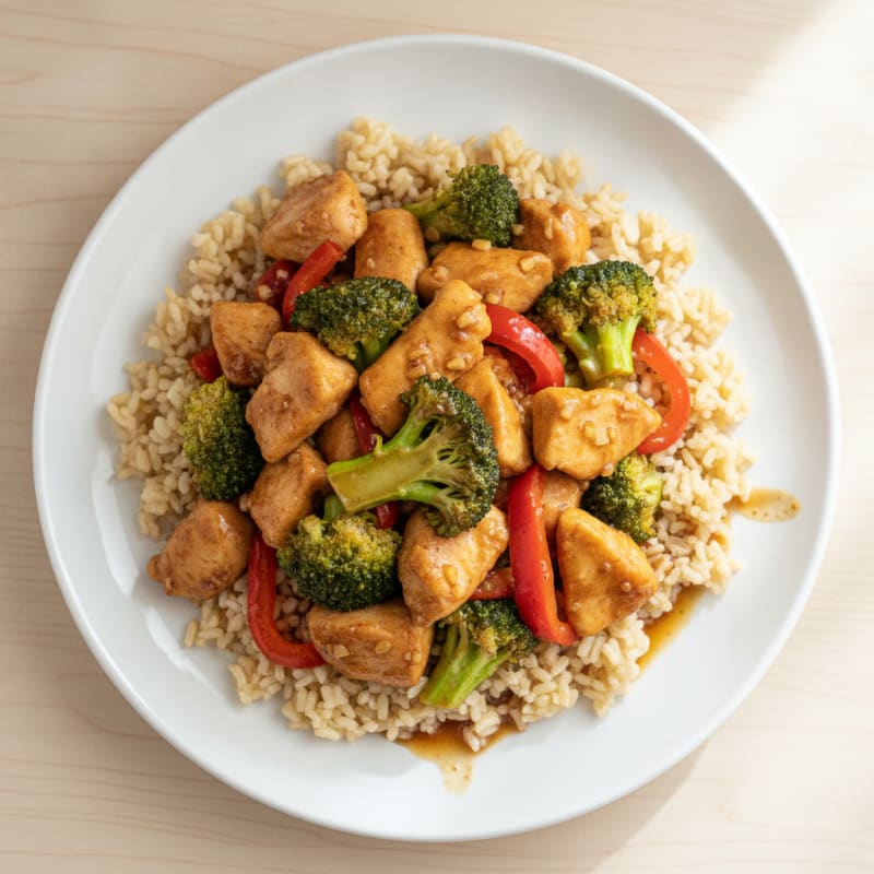 Quick Chicken and Veggie Stir-Fry