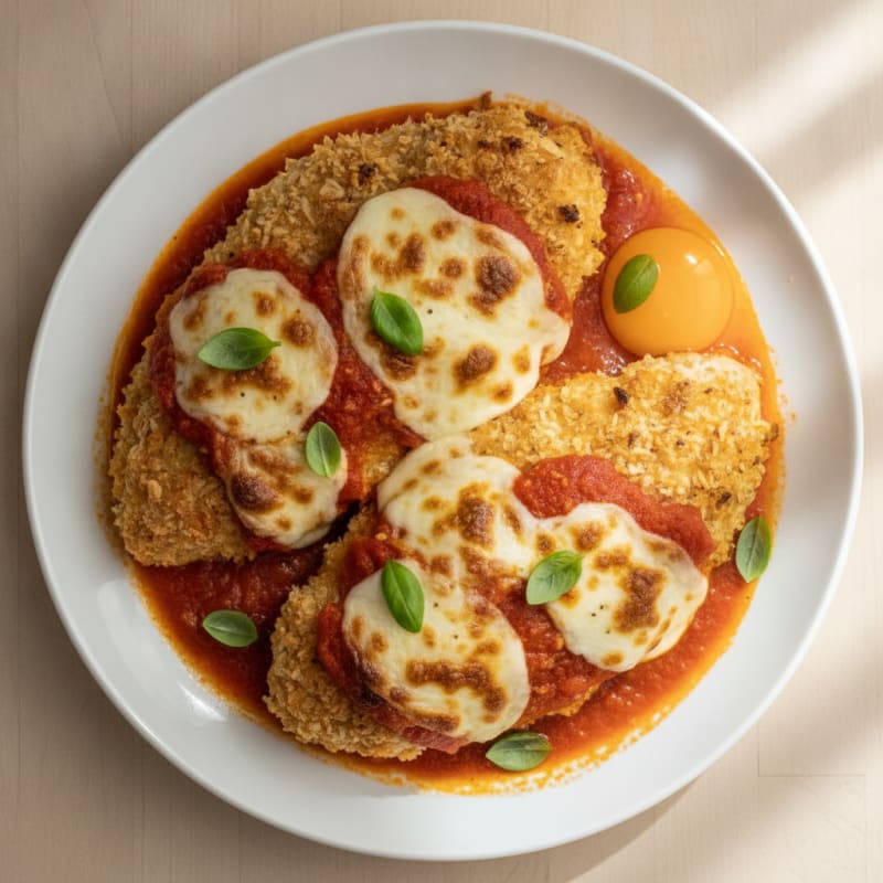 Crispy Baked Chicken Parmesan