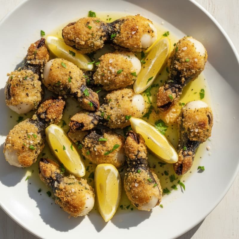 Garlic-Herb Roasted Percebes Protein Snack