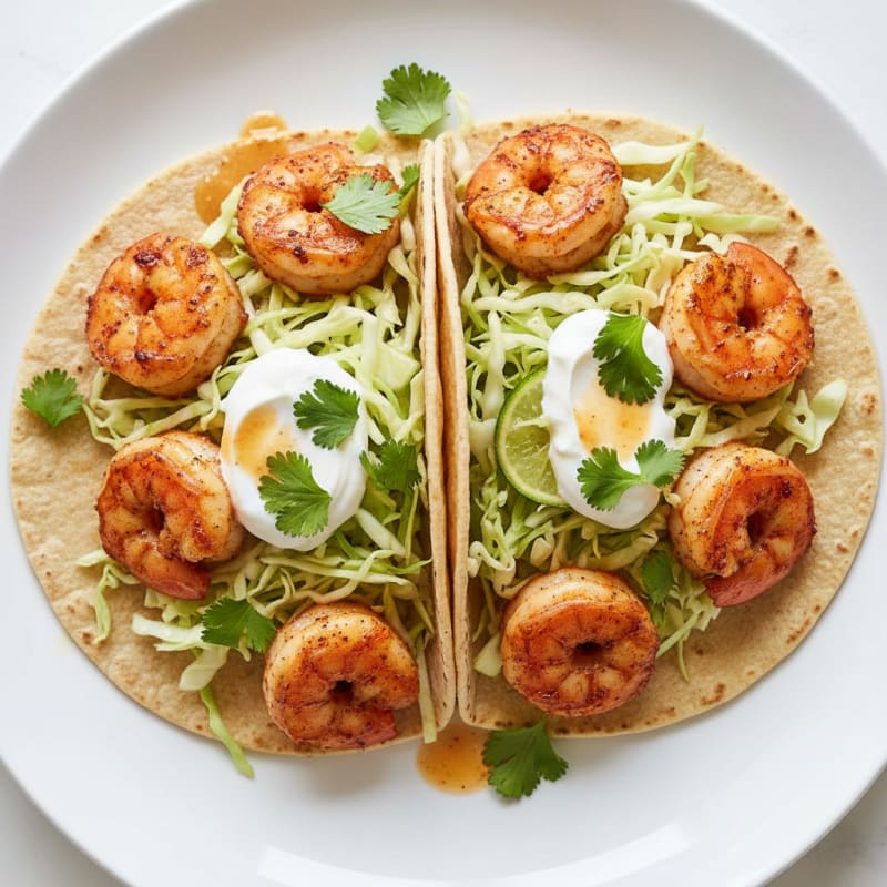 Smoky Chili-Lime Shrimp Tacos