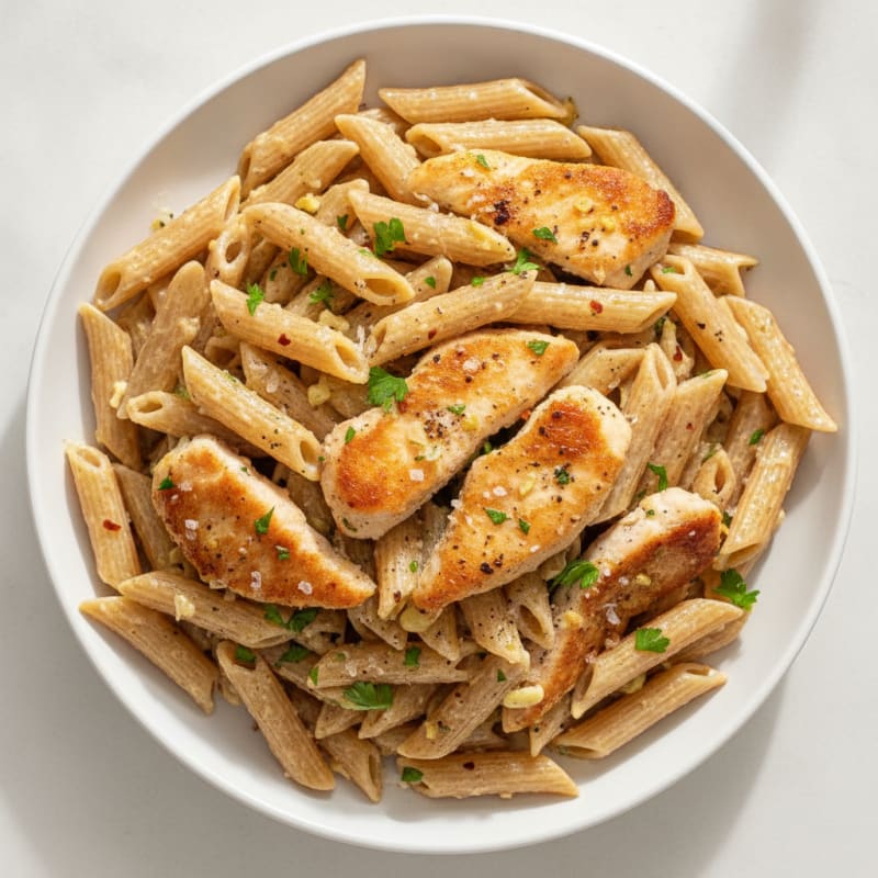 Classic Garlic Parmesan Pasta