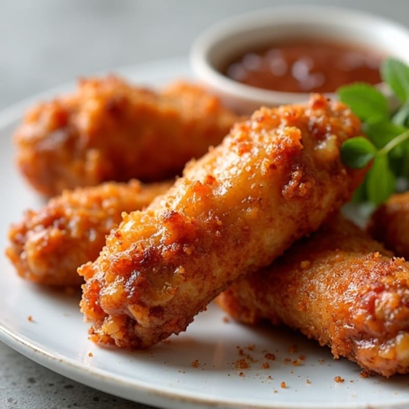 Crispy Baked Honey-Glazed Chicken Wings