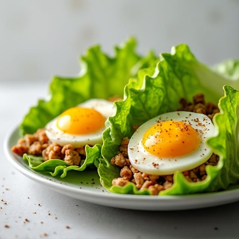 Creamy Avocado Turkey Lettuce Wrap