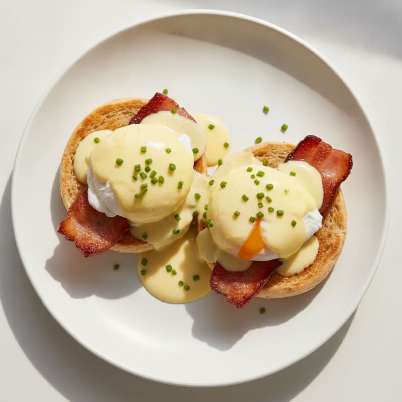 Classic Eggs Benedict with Hollandaise