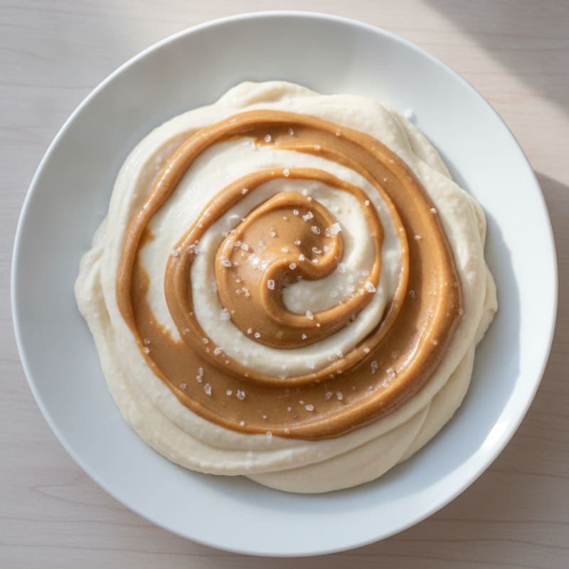 Creamy Vegan Protein Pudding with Almond Butter
