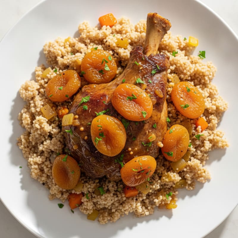 Moroccan Lamb Tagine with Couscous