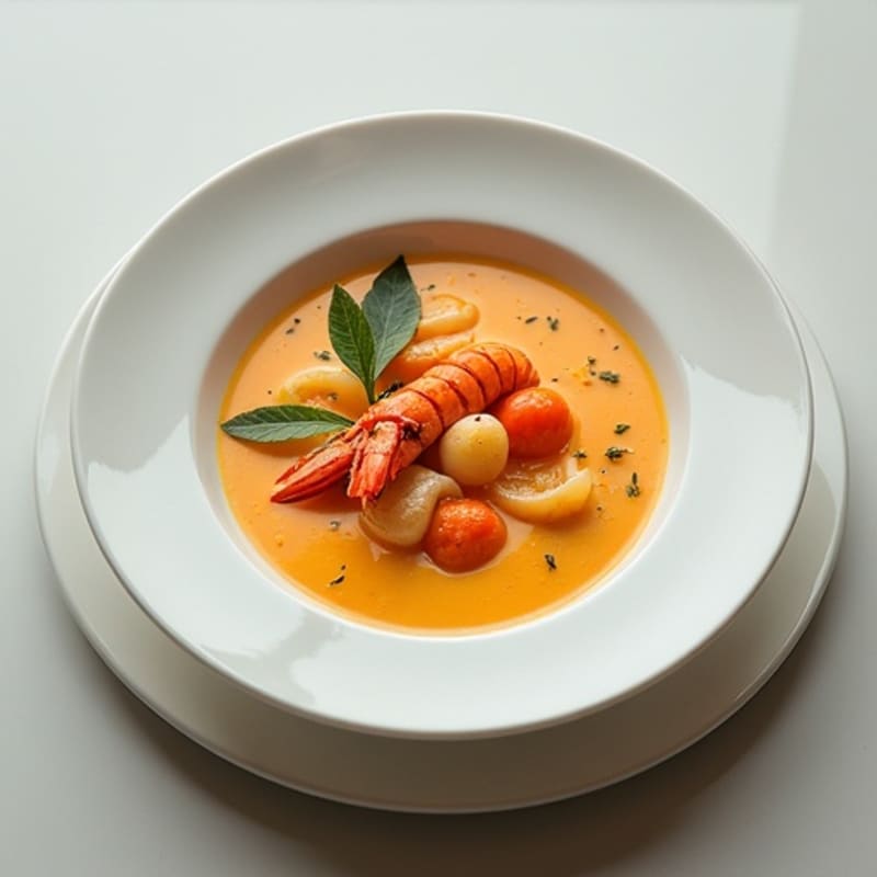 Healthy Creamy Lobster Bisque
