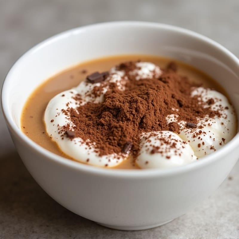 Creamy Coffee Chocolate Protein Power Bowl