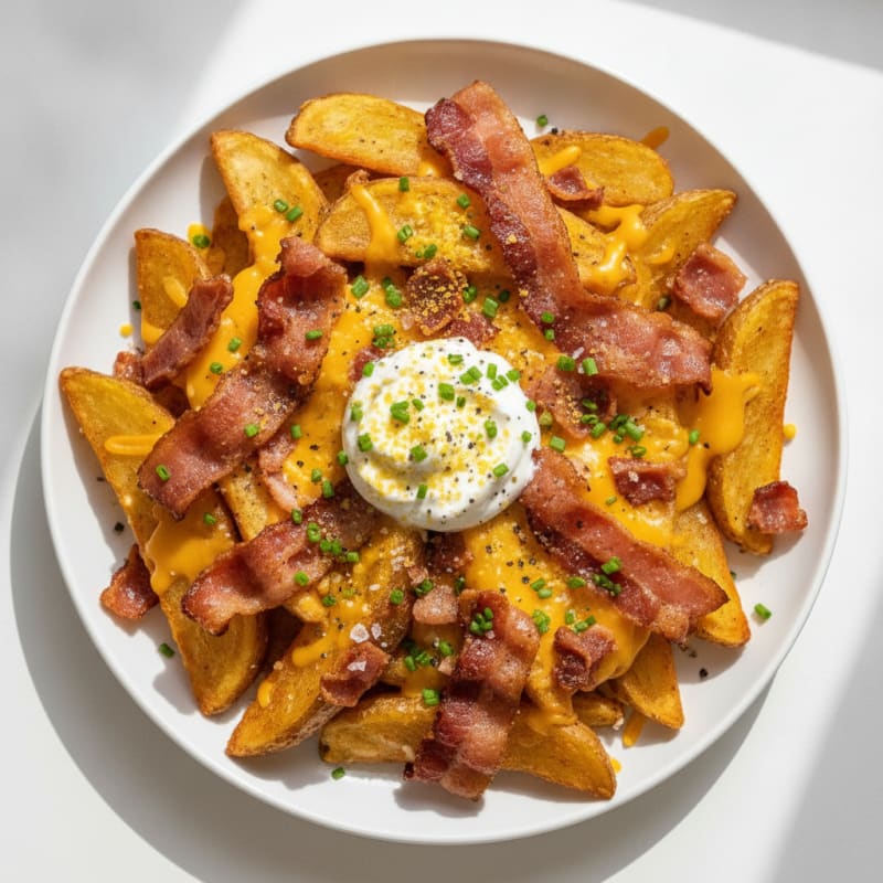 Loaded Bacon Cheddar Fries