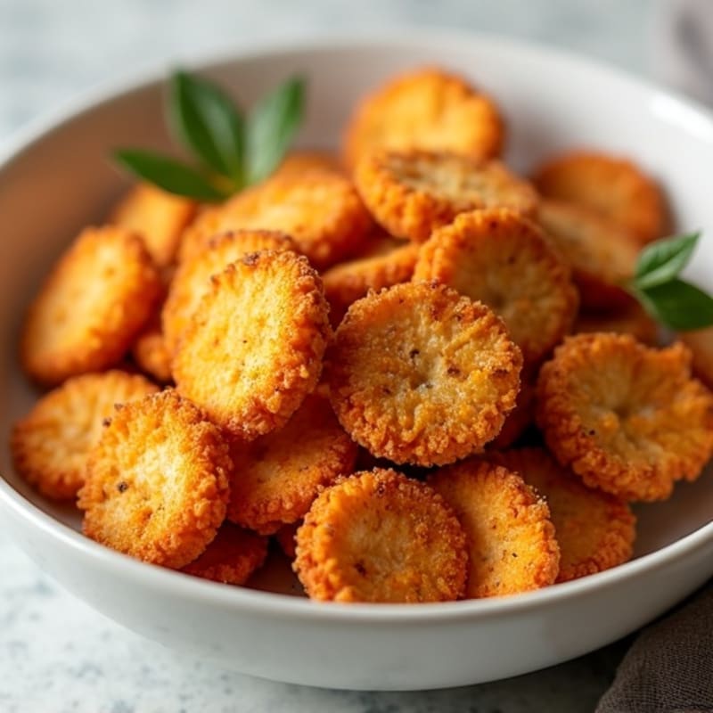 Crispy Baked Tofu Chips