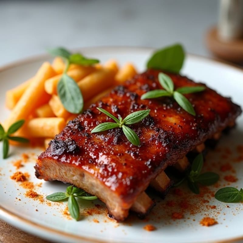 Sweet and Smoky Dry-Rubbed Baby Back Ribs