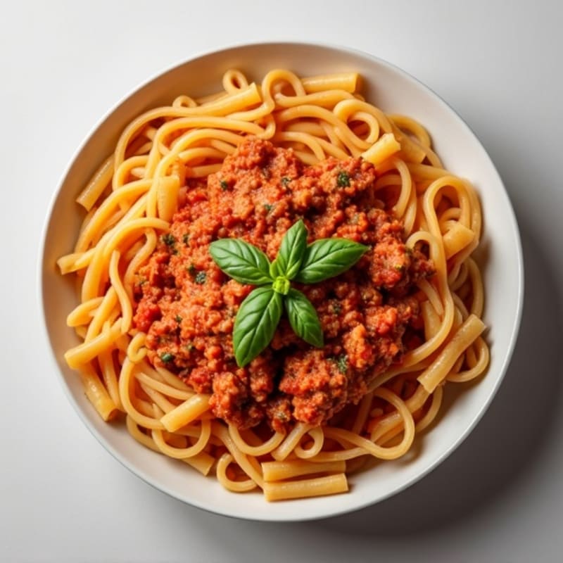 Creamy Tomato Pasta with Lean Ground Turkey