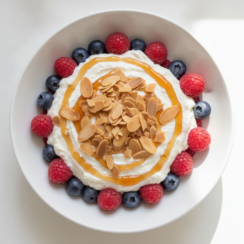 Lactose-Free Kesam Protein Berry Parfait