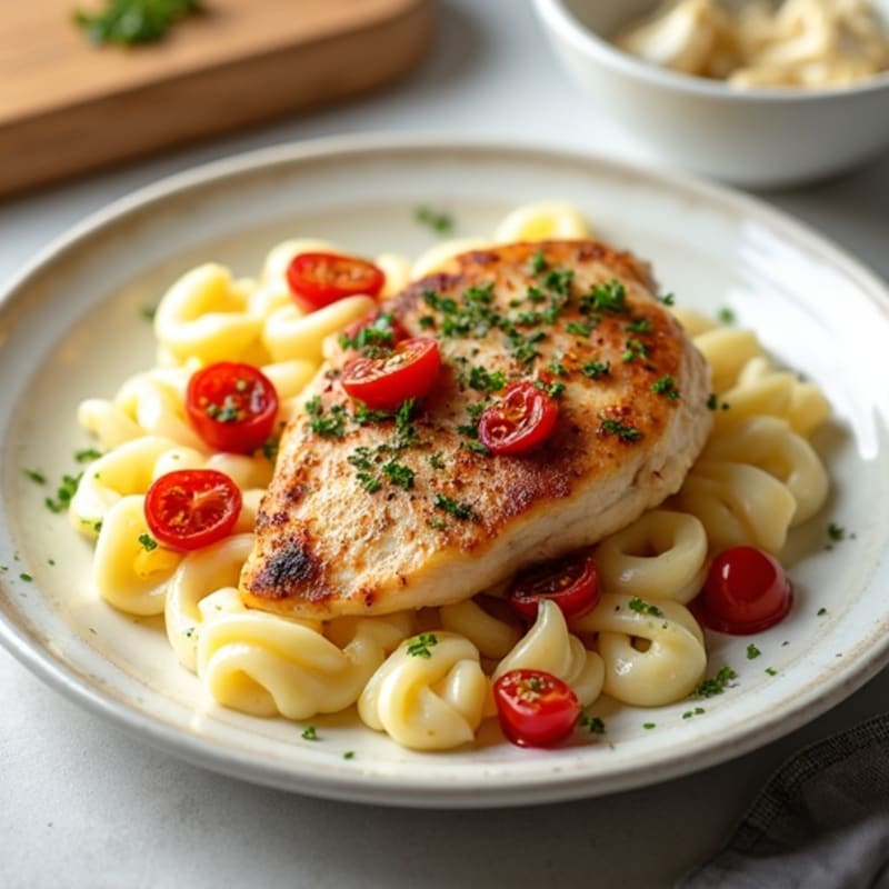 Creamy Sun-Dried Tomato Chicken with Garlic