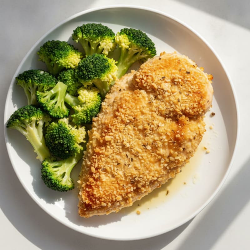 Garlic Parmesan Crusted Chicken