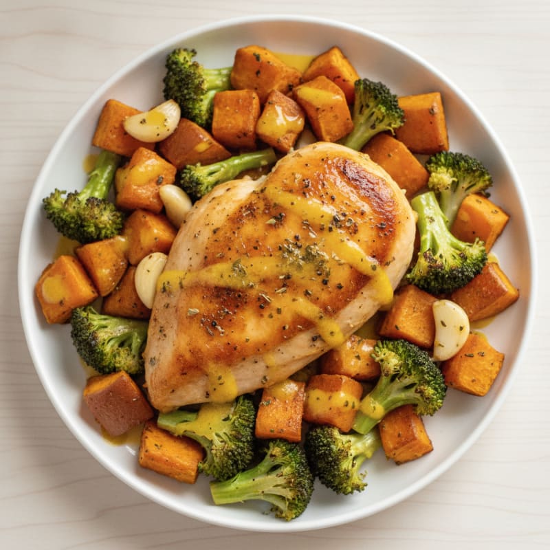 Lemon Herb Roasted Chicken and Vegetables