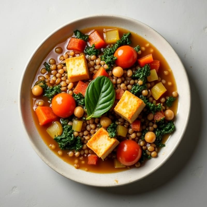 Hearty Vegetable Lentil Stew