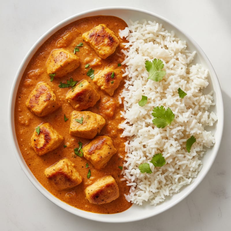 Chicken Tikka Masala with Basmati Rice