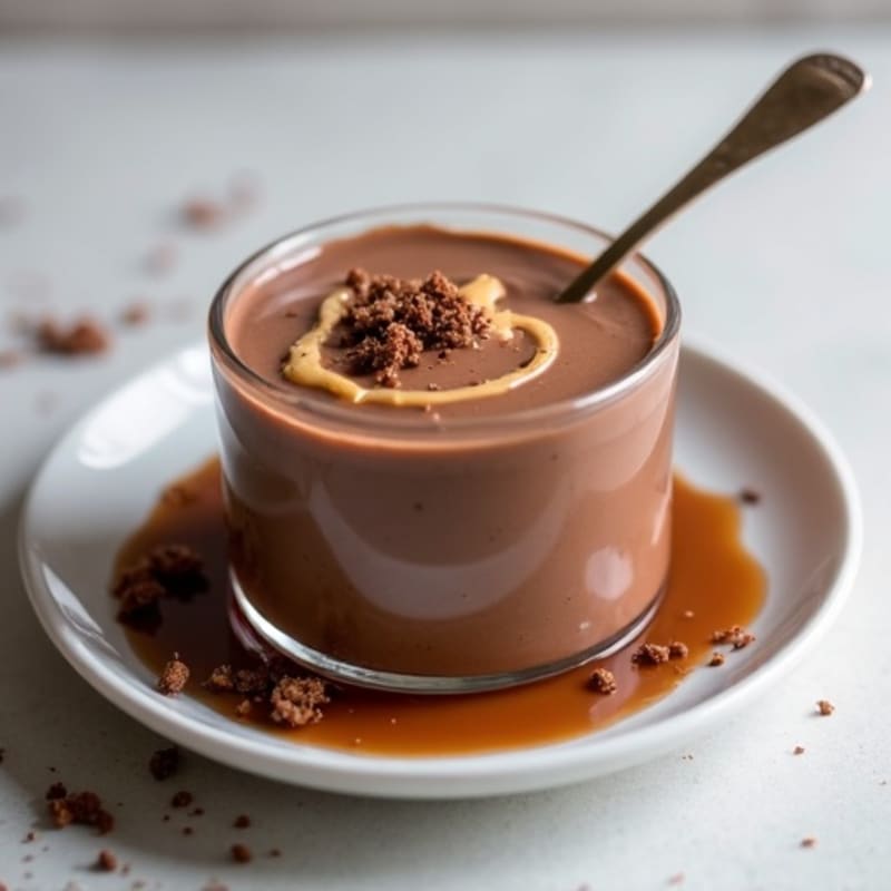Silky Chocolate Protein Pudding