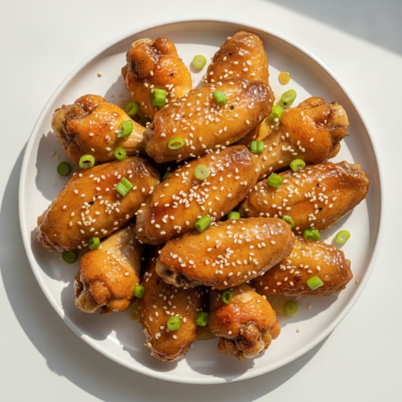 Honey-Glazed Chicken Wings