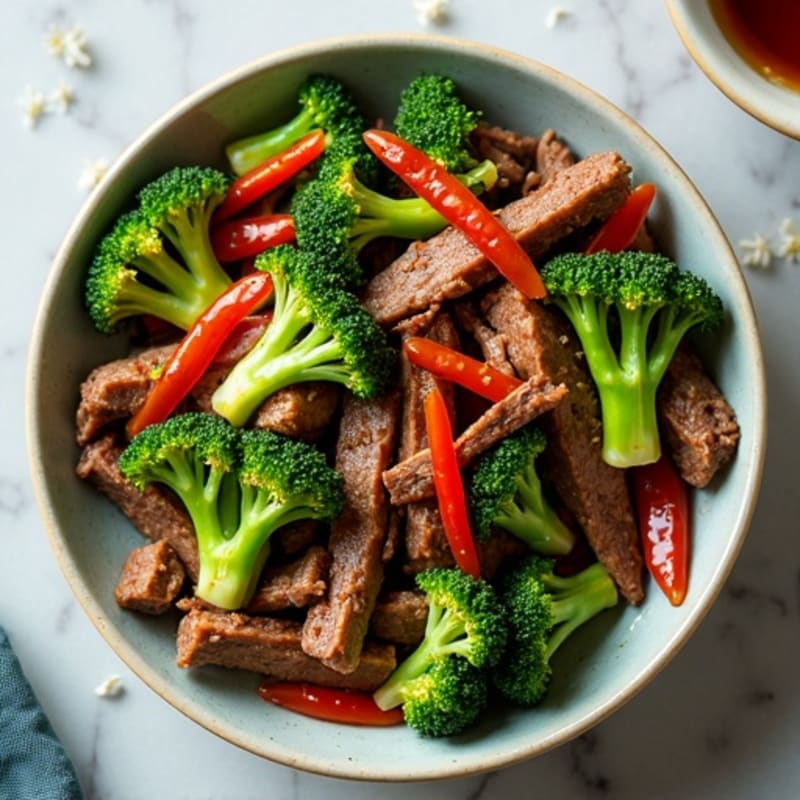 Tender Beef and Crispy Broccoli Stir-Fry
