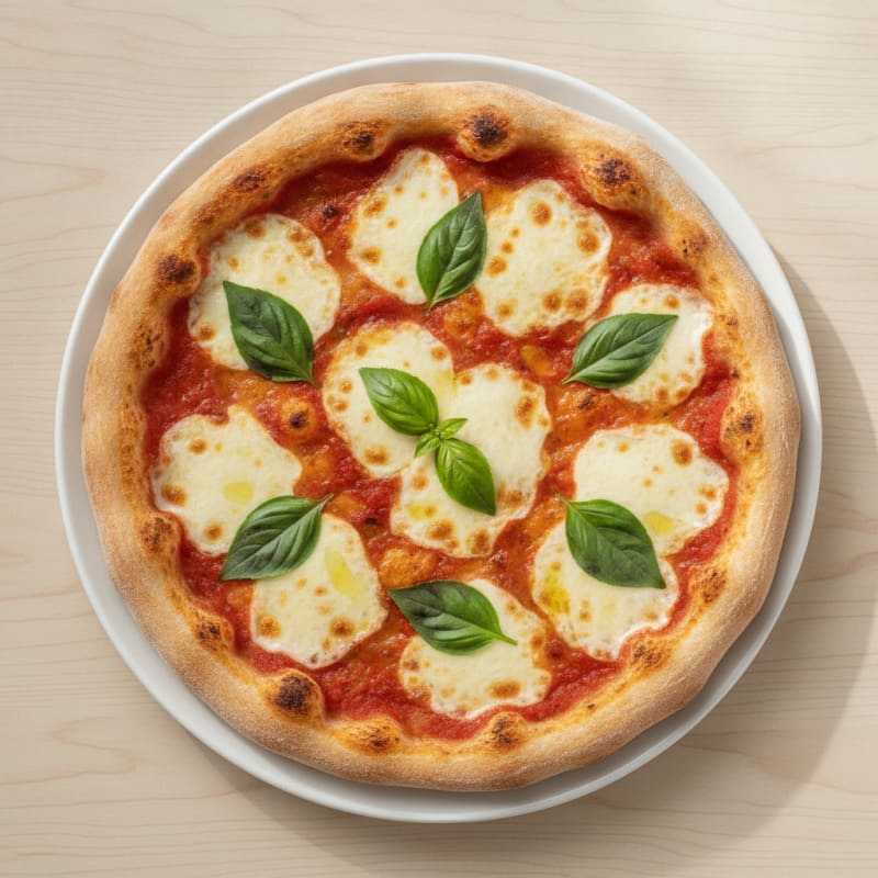 Classic Margherita Pizza with Fresh Basil