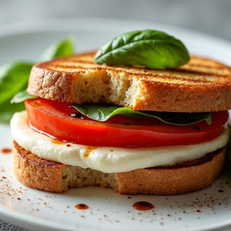 Healthy Grilled Caprese Sandwich