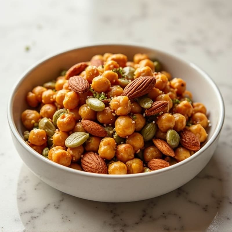 Crunchy Roasted Chickpea Trail Mix