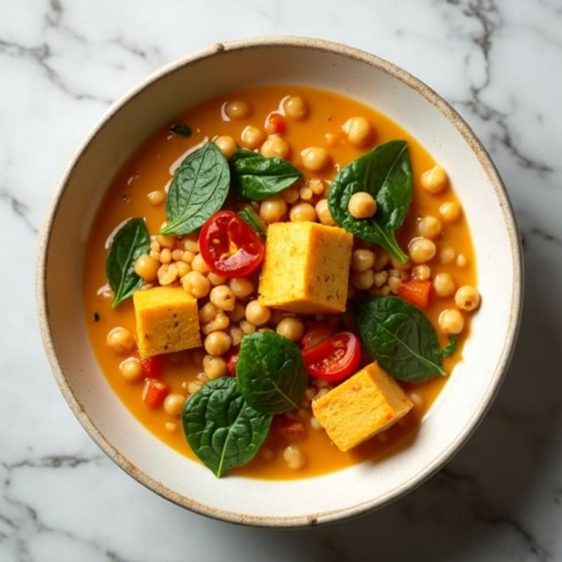 Creamy Chickpea Coconut Curry Stew