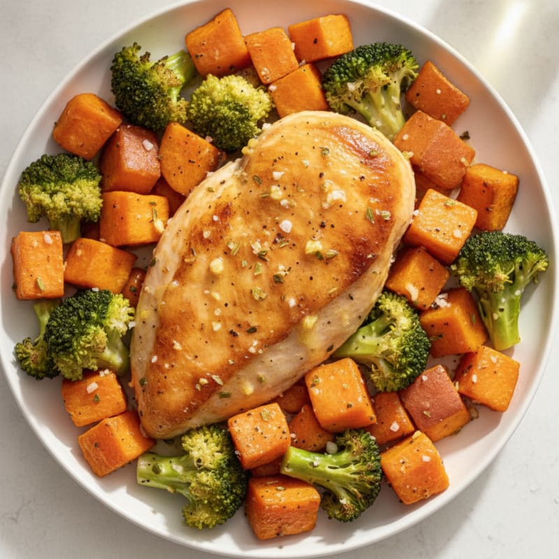 Lemon Herb Roasted Chicken and Vegetables