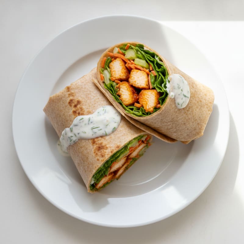 Buffalo Ranch Chicken Wrap