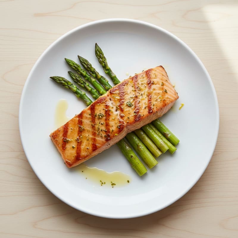 Golden Lemon-Herb Grilled Salmon