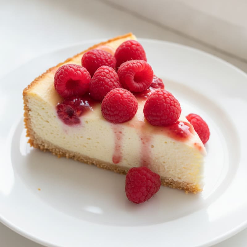 Creamy Greek Yogurt Protein Cheesecake