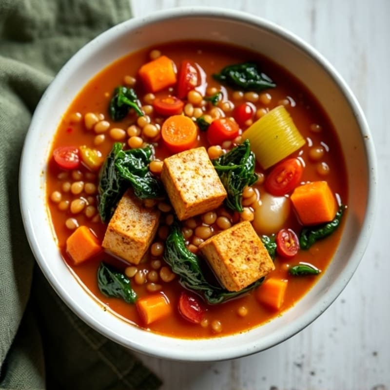 Hearty Spiced Red Lentil Stew