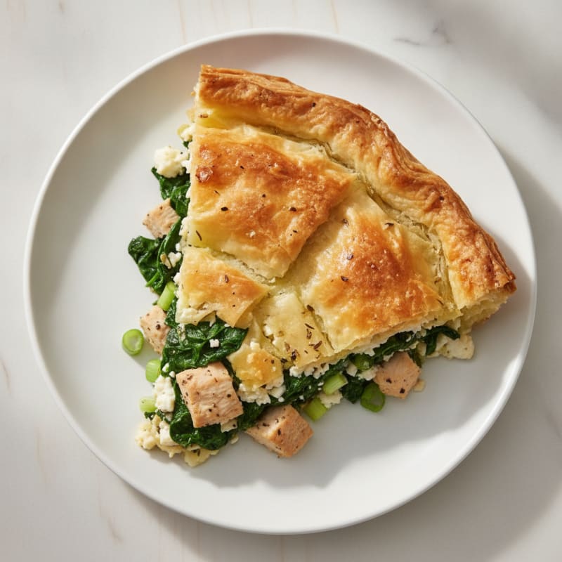 Spinach and Feta Phyllo Pie